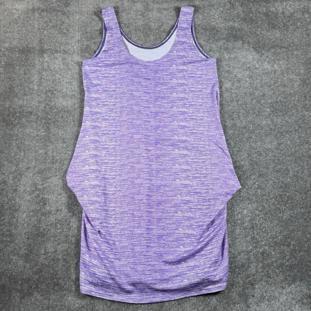 Ty Bikinis Y Mas‎ Swimsuit Coverup Women's Medium Purple Tank Dress Stretch